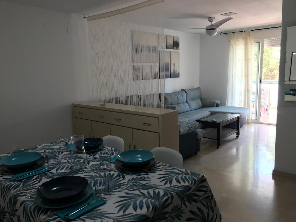 Apartamento Con Terraza, Garaje Y Piscina A 350M Playa Гаруча Екстериор снимка