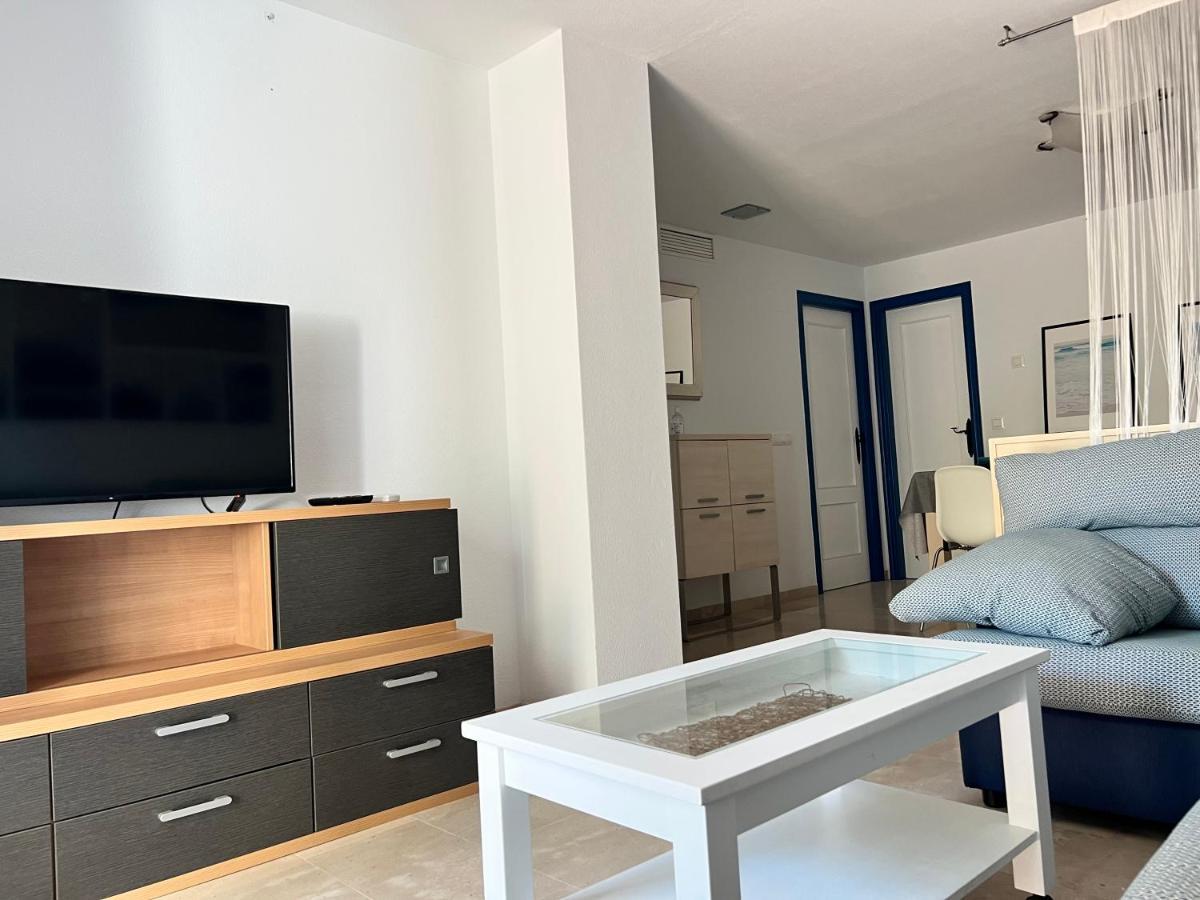 Apartamento Con Terraza, Garaje Y Piscina A 350M Playa Гаруча Екстериор снимка